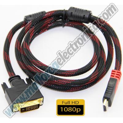 CABLE HDMI a  DVI-D Dual  LINK Macho / Macho  1.50 mtrs