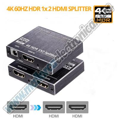 HDMI Splitter 1 in 2 Out 4K HDCP Supports 3D 4K@60HZ Full HD1080P