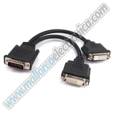 Cable DMS59 a DVI Dual 1- 8 en-DMS-59 a 2 Cable DVI-Y.