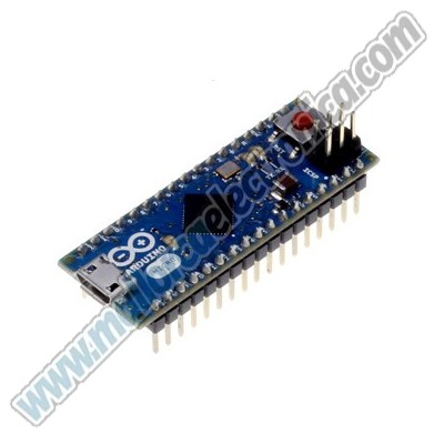 Arduino Micro MCU ATmega32U4, 20 E/S de 3.3V, 12 Entradas Analógicas, ISCP