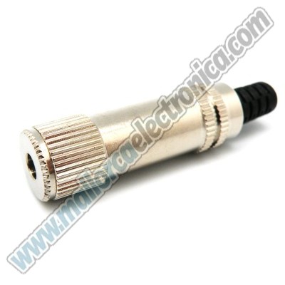 Foto del artículo CONECTOR  Jack  3.5mm  MONO  Hembra Metal 