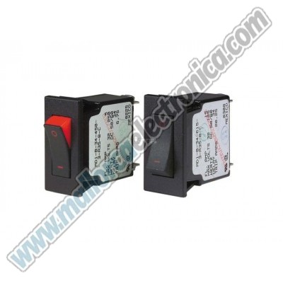 Foto del artículo DISYUNTOR BASCULANTE  MINI ROCKER 1 POLO 10 A