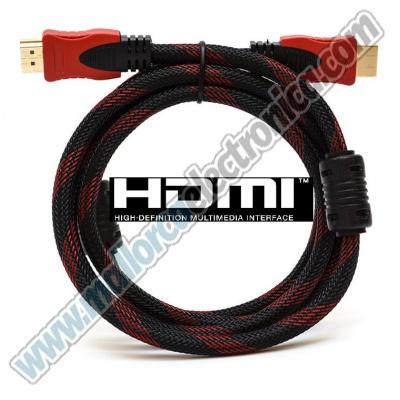 CONEXION  HDMI  19P A MA-MA   1.4V   10 mtrs   Compatible 4K 2K   3D  FULL HD 1080p  ETHERNET