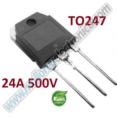 Transistor Mosfet- 24A 500V  TO247