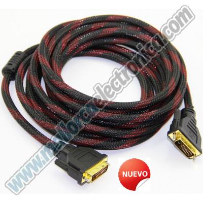 Cable DVI- D monitor 15.00 METROS 