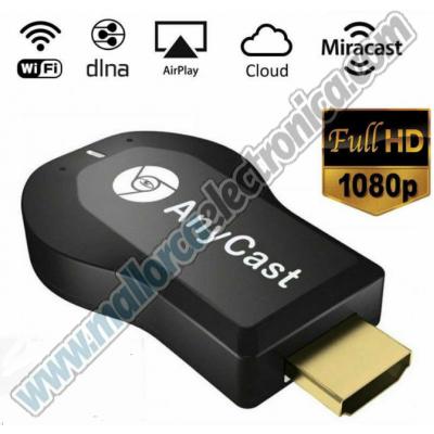 ANYCAST  HDMI Compatible con Android / Windows / Apple Tramsmision DLNA/Airplay/Airmirror o Miracast