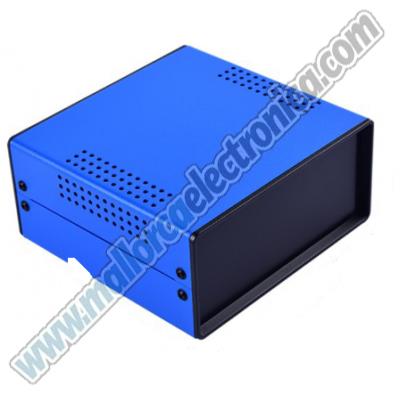Caja Metalica  150x 140x 70mm azul