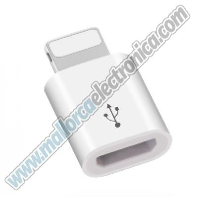 Adaptador Micro USB a Tipo Iphone