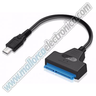 Cable USB C III a SATA 2.5 SSD / HDD 