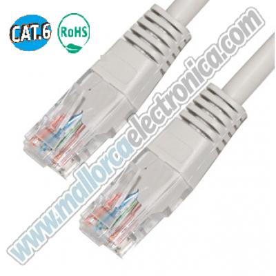 Conexion Patch Cord UTP Cat.6 Normas Estándar TIA/EIA 568-B.2-1 3.00 mts 