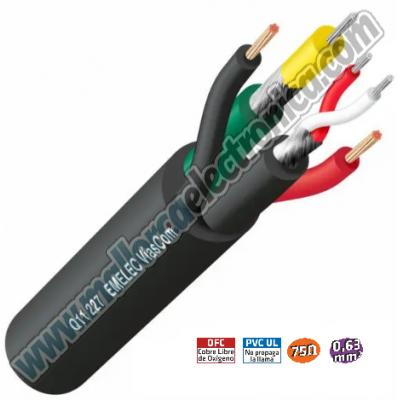 Cable  Video Digital 28AWG + Audio 0,14 mm² + Alimentación 0,63 mm²