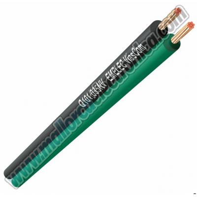 Cable Altavoz Paralelo Bicolor Verde-Negro 2 x 1.00 