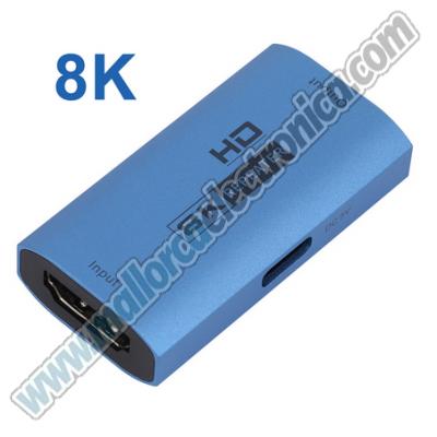 Repetidor HDMI 8K 60 Hz 2.1 digital 3D
