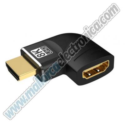 Adaptador HDMI 8K 60Hz 4K 120Hz  hembra / macho 
