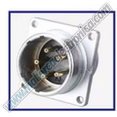 CONECTOR Múltiple Hembra de 5 vías  montaje Chasis 16 / 20 a