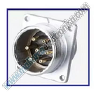 CONECTOR Multiple Hembra de 8 vías  montaje Chasis 16 / 20 a