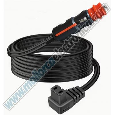 Cable de alimentacion DC12/24V MAX36V Conector mechero Nevera