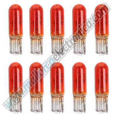 Bombilla T5 1,.2w  12v / 24v Ambar