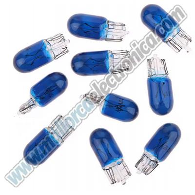 Bombilla T10 3/5w  12v / 24v AZUL