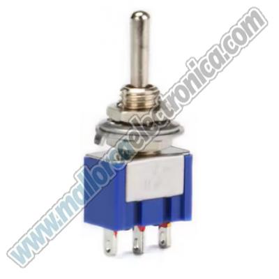 CONMUTADOR  DOBLE  PALANCA 3 Posiciones  2 Circuitos  ON-OFF-ON