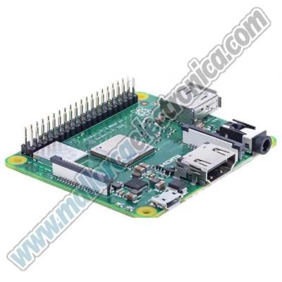 Raspberry Pi 3 Model A+ & B+ Single Board Computers (SBCs) feature a 64-bit quad-core processor operating at 1.4GHz, dual-band 2.4GHz/5GHz w