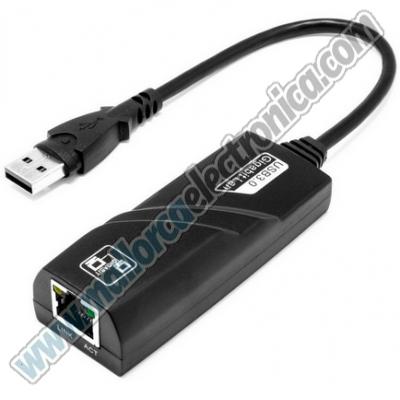 CONVERTIDOR  USB 3.0  a  ETHERNET  10/100/1000 Mbps