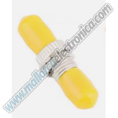 Adaptador de fibra óptica UPC a ST Monomodo Símplex 