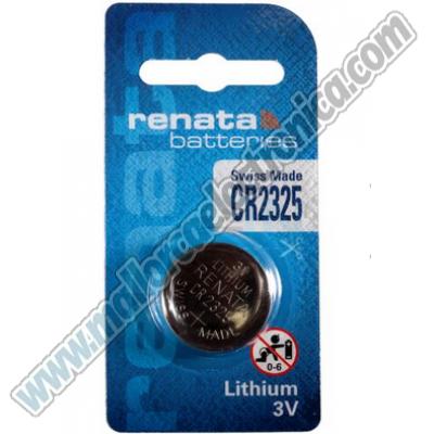 PILA BOTON LITIO 3V  190ma       Ø 23 mm