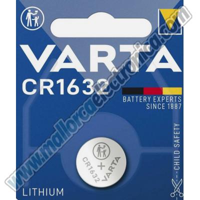 PILA BOTON LITIO 3V  120ma       Ø 16mm