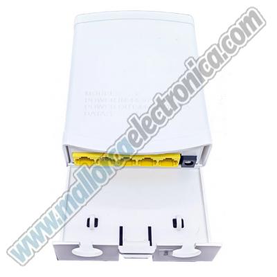 Extensor POE de 5 puertos, repetidor de 4 puertos, 100/1000Mbps,  IP55 44-57V