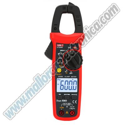 PINZA  AMPERIMETRICA   DIGITAL  CAT-III   AC-DC 600 A