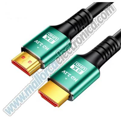 CONEXION HDMI 2.1 8K 48 Gbps /4K @ 120Hz 8K 60Hz cARC  3 mts