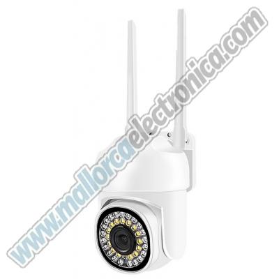 Cámara de Vigilancia con Rotación PTZ, WIFI