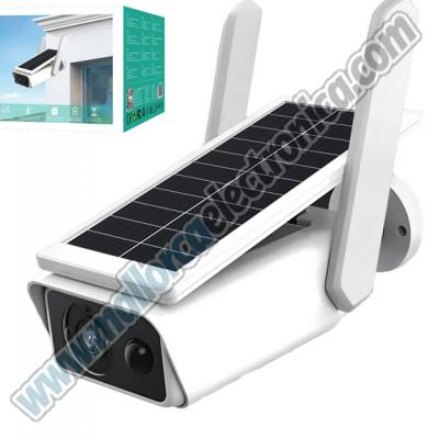 Cámara de Vigilancia con Panel Solar WIFI EXTERIOR