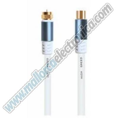 Cable coaxial PAL Macho a F Tipo Macho 3 mts