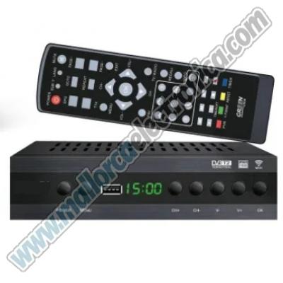 Receptor TDT Digital DVB-T2 H.265 HEVC Terrestre HD